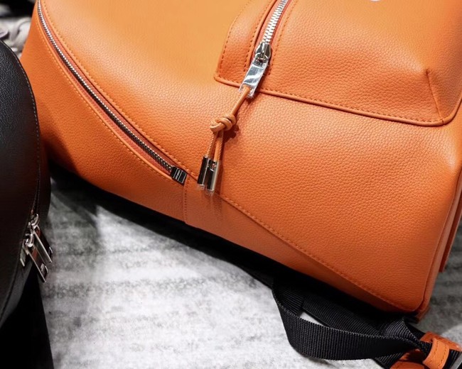 Dior Original Cowhide knapsack S0208 orange