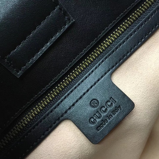 Gucci GG Marmont small top handle bag 448054 black