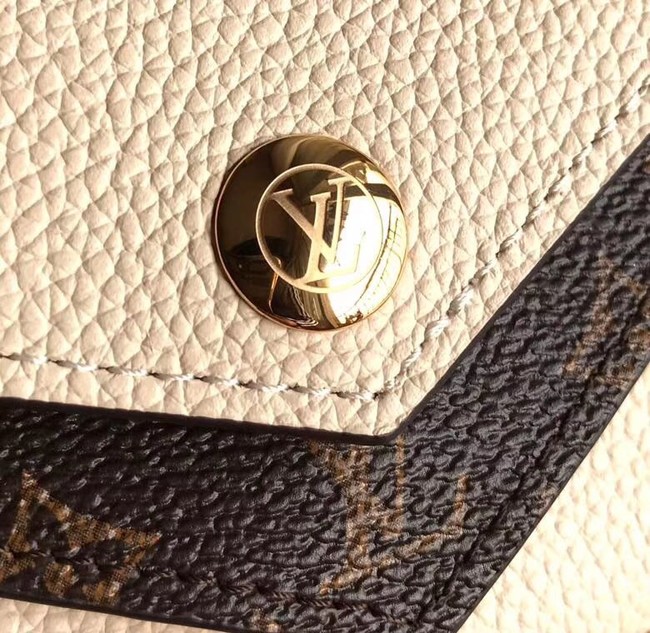 Louis vuitton MONOGRAM DOUBLE wallet M64317 white