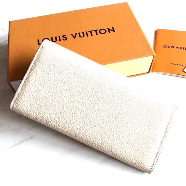 Louis vuitton MONOGRAM DOUBLE wallet M64317 white