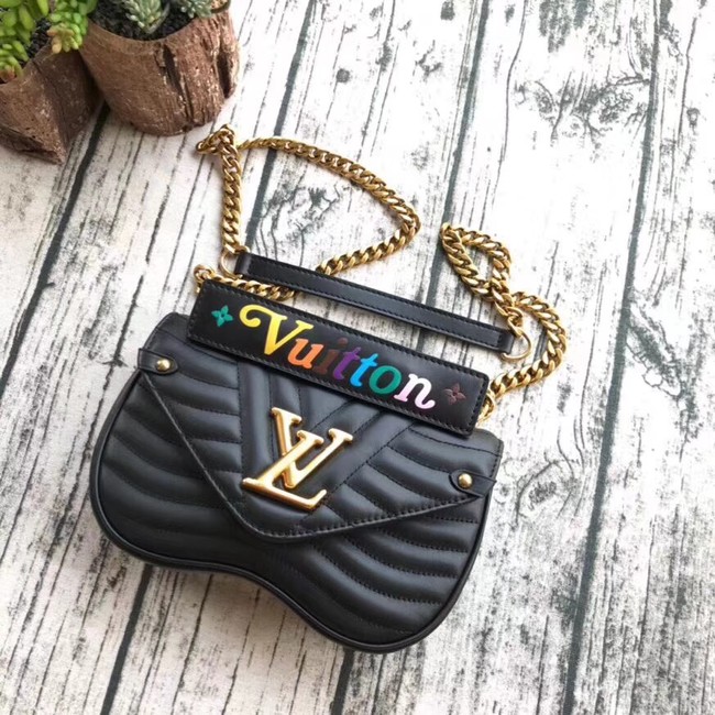 LOUIS VUITTON NEW WAVE CHAIN BAG PM M51683 black