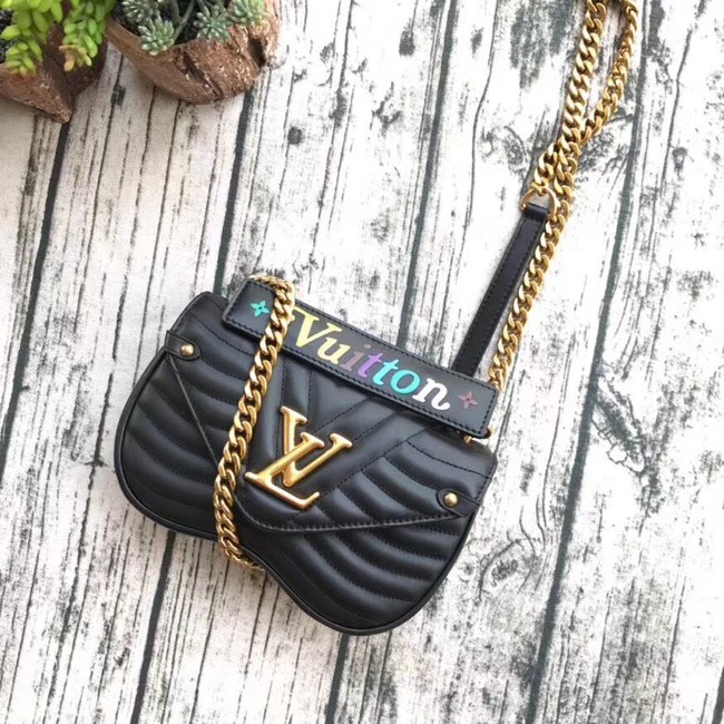 LOUIS VUITTON NEW WAVE CHAIN BAG PM M51683 black