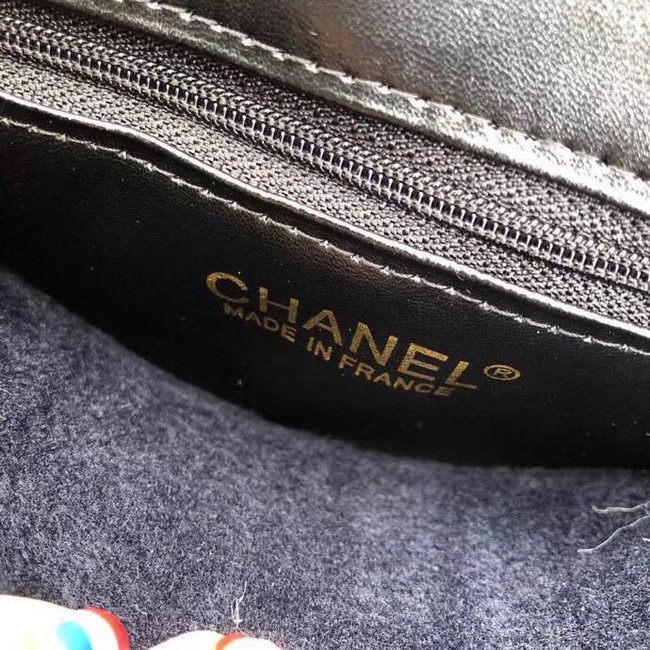 Chanel Bucket Bag A57868 Navy Blue