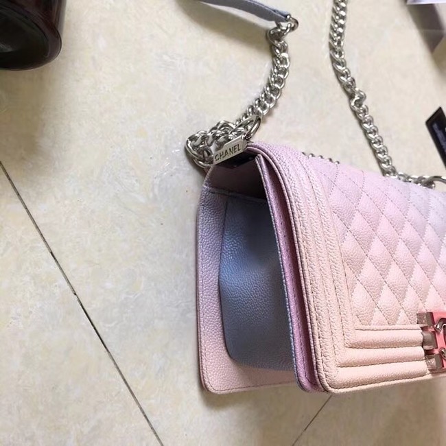 Small BOY CHANEL Handbag A67086 pink