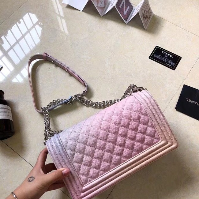 Small BOY CHANEL Handbag A67086 pink