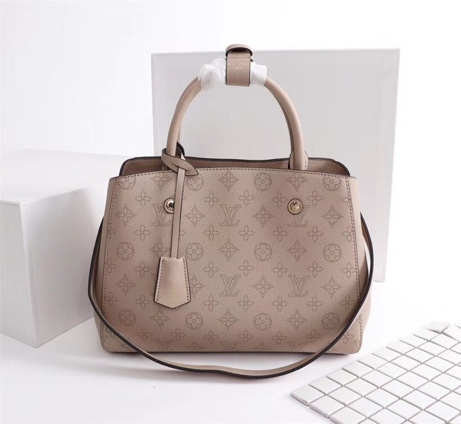 Louis Vuitton Mahina Leather 41046 apricot