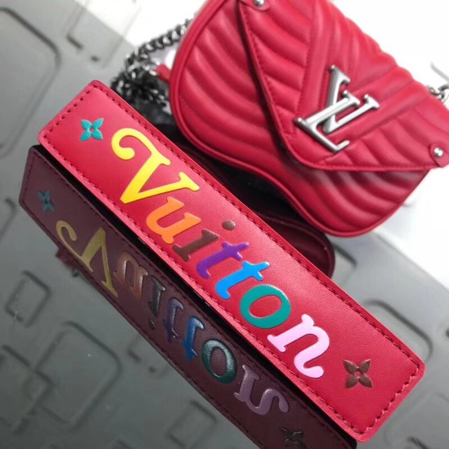LOUIS VUITTON NEW WAVE CHAIN BAG PM M51930 RED