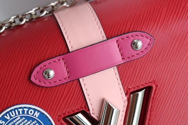 Louis Vuitton TWIST MM M50296 red