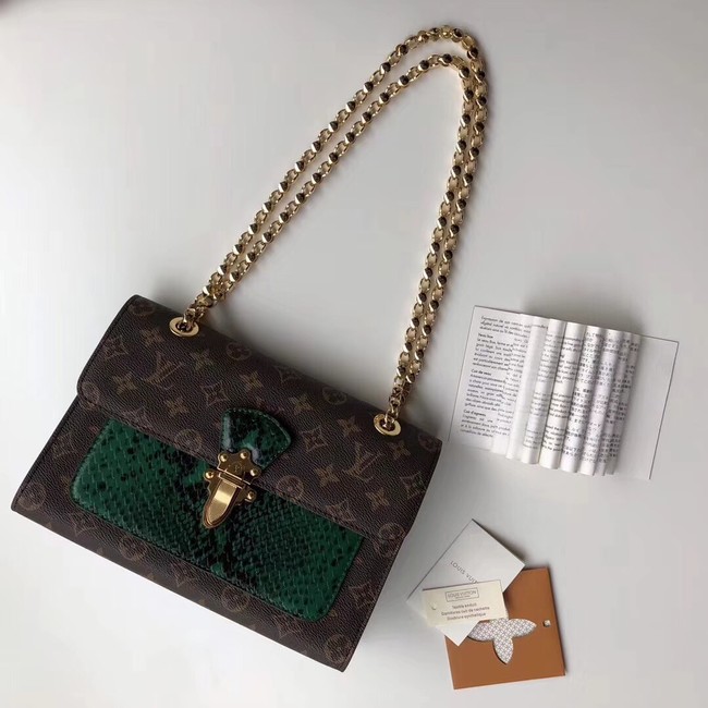 Louis vuitton original monogram canvas VICTOIRE M43731 green