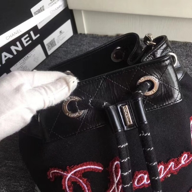 Chanel Drawstring Bag A57540 Black