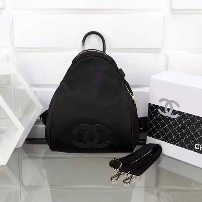 Chanel nylon Backpack A696814 black