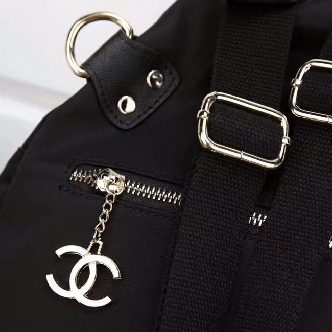 Chanel nylon Backpack A696814 black