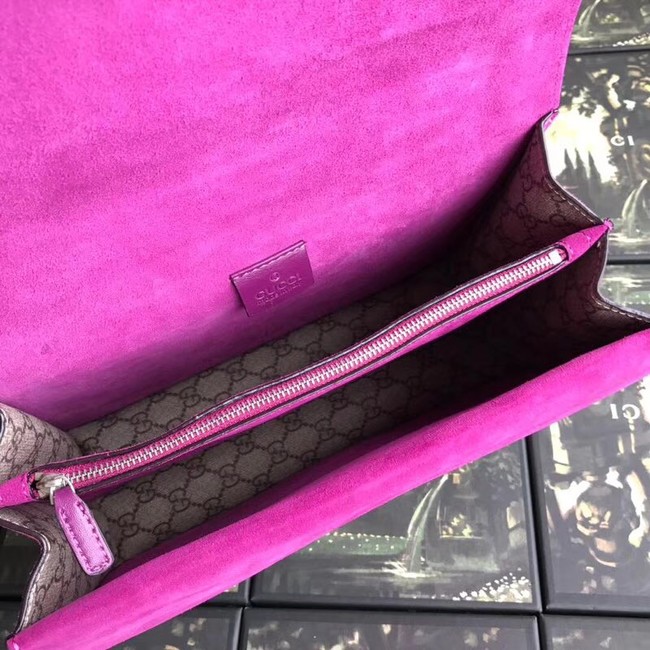Gucci Dionysus medium shoulder bag 400235 purple