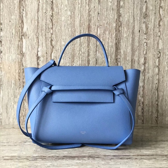 Celine Belt Bag Origina Leather Tote Bag A98311 sky blue