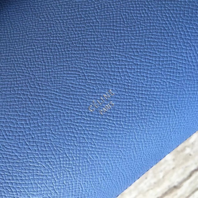 Celine Belt Bag Origina Leather Tote Bag A98311 sky blue