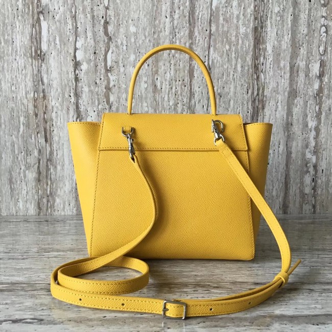 Celine NANO BELT BAG IN GRAINED CALFSKIN 99970 yellow