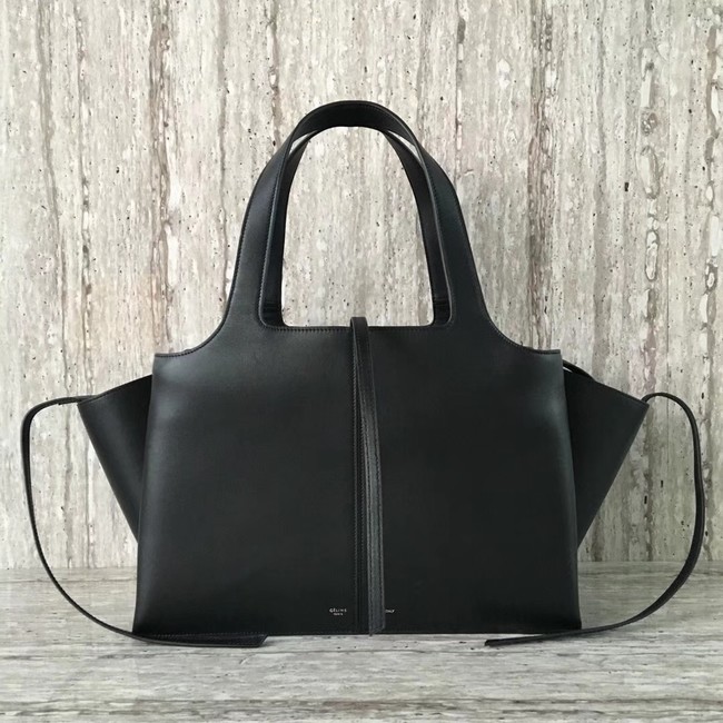 Celine calf leather Tote Bag 43341 black