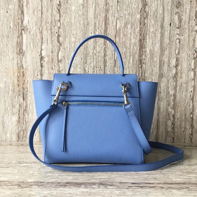 Celine mini Belt Bag Original Calf Leather A98310 sky blue