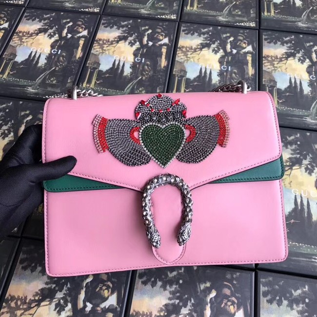 Gucci Dionysus medium shoulder bag 403348 pink