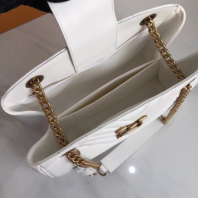 LOUIS VUITTON NEW WAVE CHAIN TOTE M51978 white