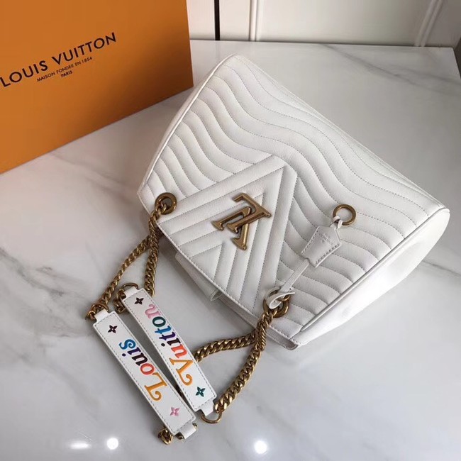 LOUIS VUITTON NEW WAVE CHAIN TOTE M51978 white