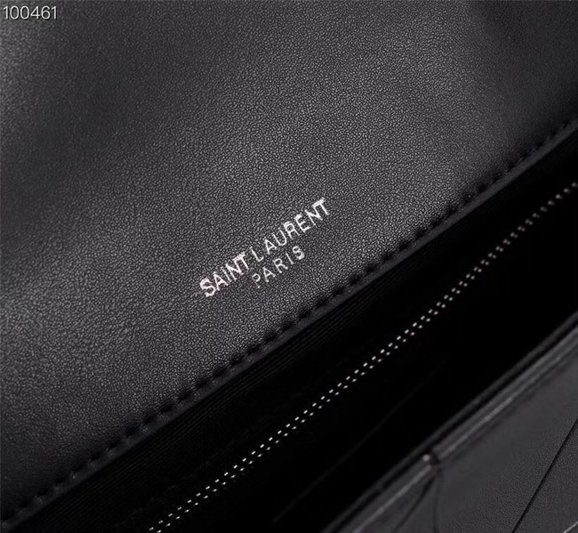 SAINT LAURENT Jamie monogram leather shoulder bag A2833 black