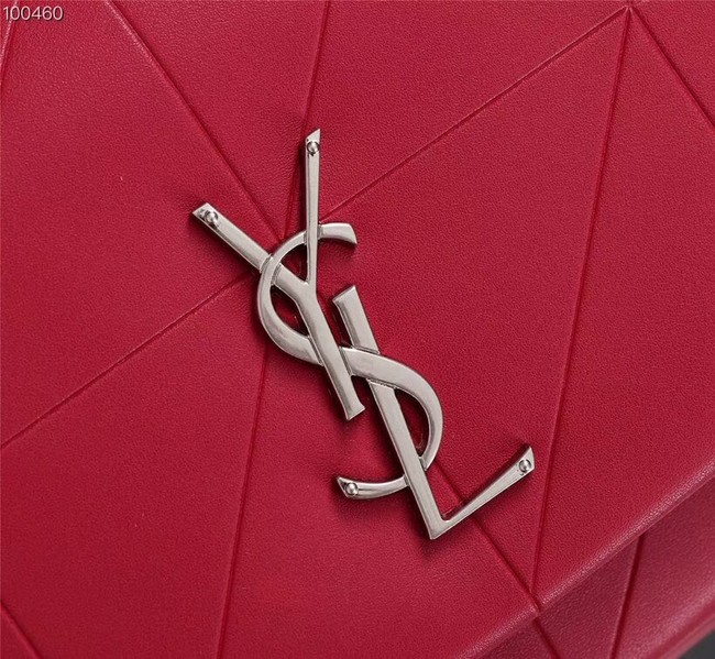 SAINT LAURENT Jamie monogram leather shoulder bag A2833 red