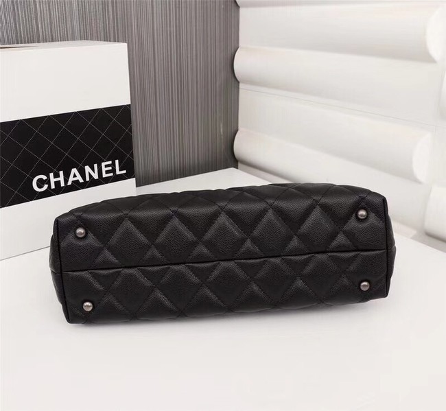 Chanel Calfskin Shoulder Bag 5694 black