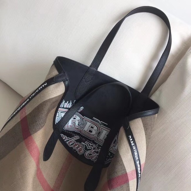 BurBerry Tote Shopping bags BU5549 black