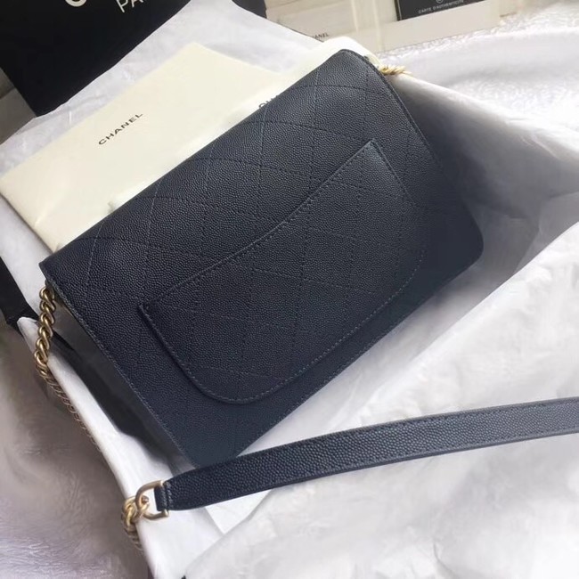 Chanel Original Flap Bag A57562 navy blue