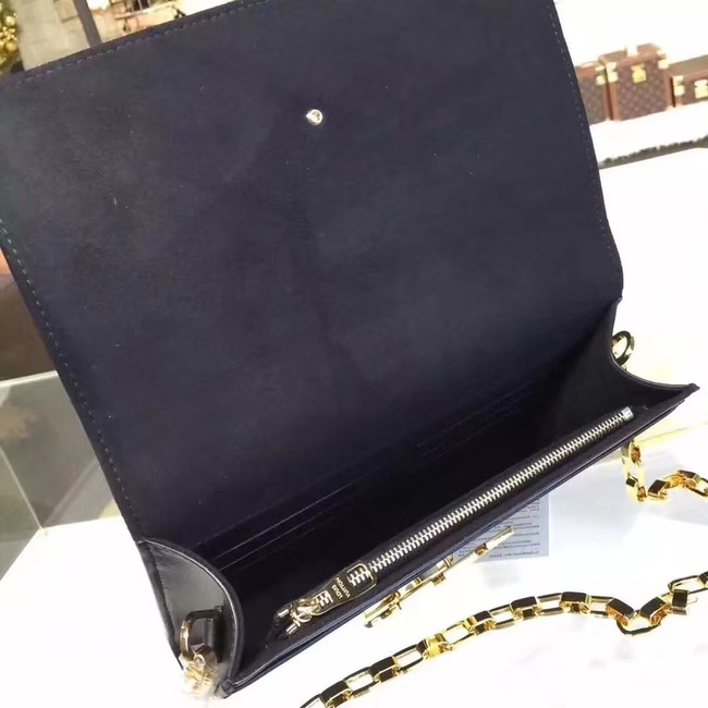 Louis Vuitton CHAIN LOUISE GM M51631 Black