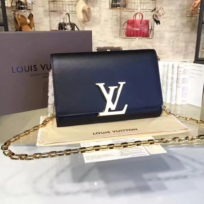 Louis Vuitton CHAIN LOUISE GM M51631 Black