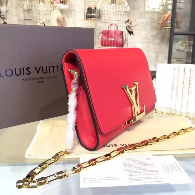Louis Vuitton CHAIN LOUISE GM M51631 red