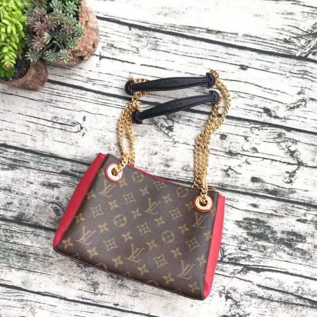 Louis vuitton original monogram canvas SURENE BB M43775 red