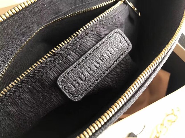 Burberry Calfskin Leather Should Bag 41711 black