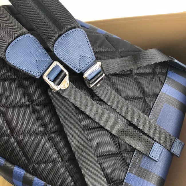 Burberry Large Backpack canvas BU41003 blue