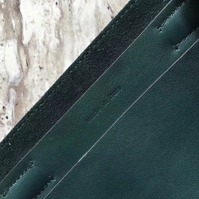 CELINE BIG BAG BUCKET IN SUPPLE GRAINED CALFSKIN 55428 green