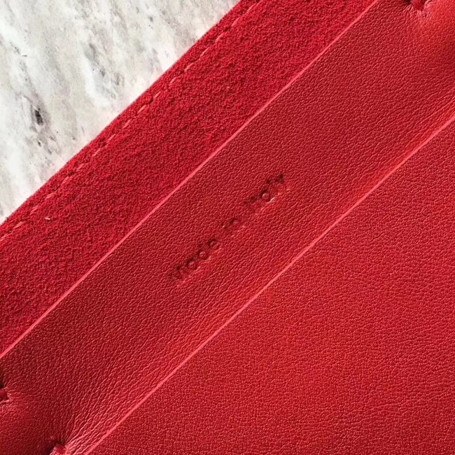 CELINE BIG BAG BUCKET IN SUPPLE GRAINED CALFSKIN 55428 red