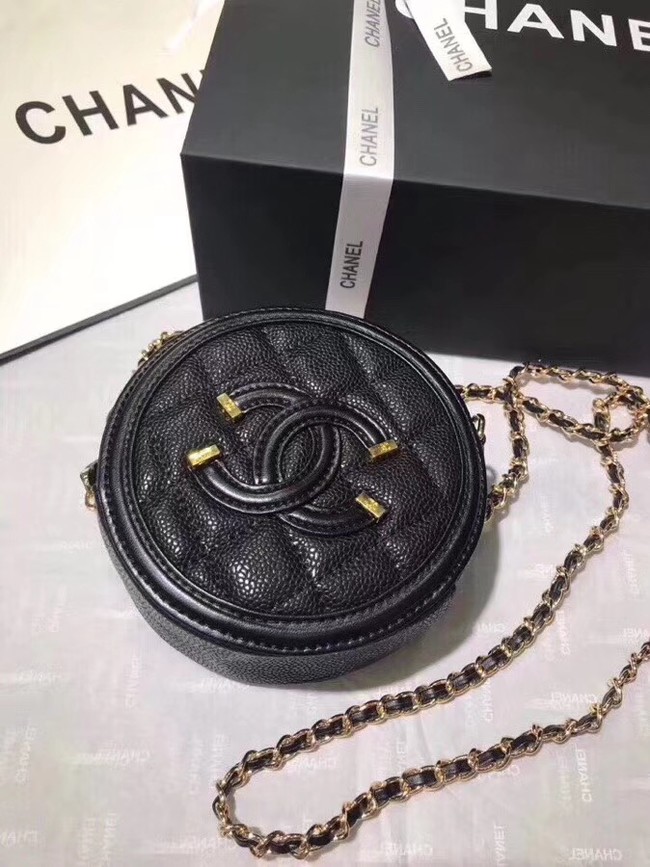 Chanel Original Clutch with Chain A81599 black