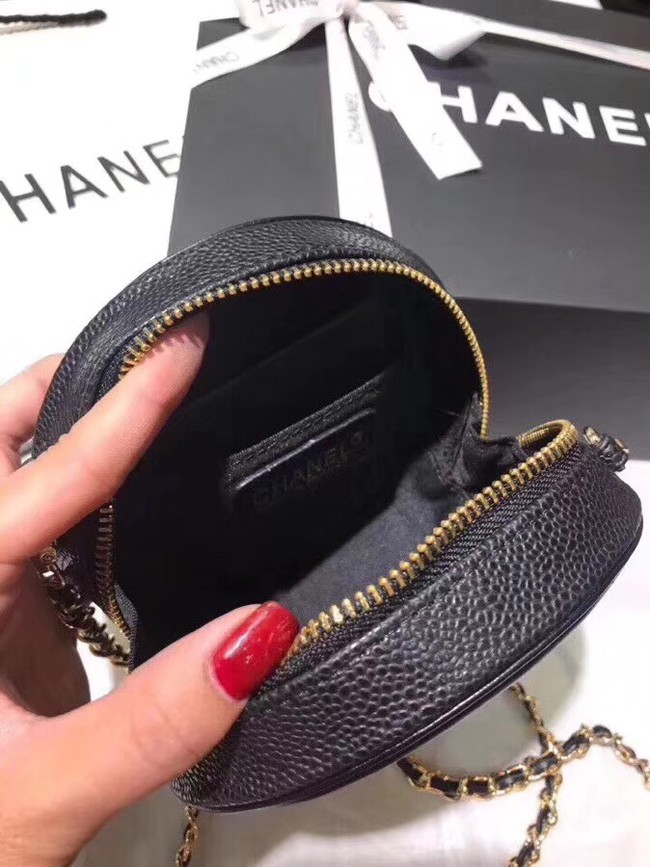 Chanel Original Clutch with Chain A81599 black