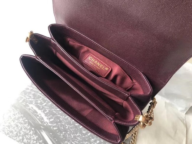 Chanel Original Flap Bag A57560 Wine