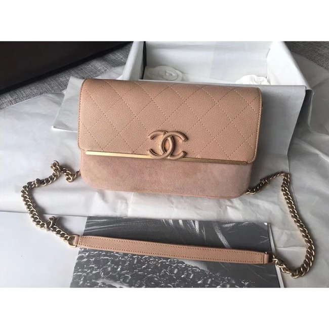 Chanel Original Flap Bag A57560 apricot