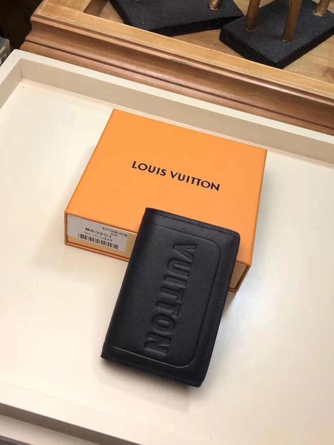 Louis Vuitton POCKET ORGANIZER M63251 black
