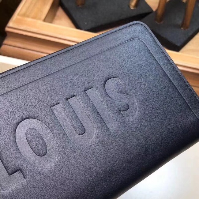 Louis vuitton zippy wallet 60017 black