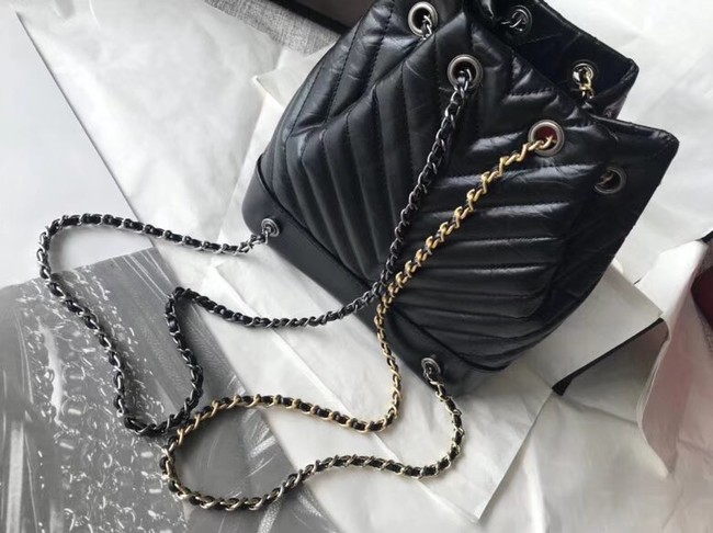 CHANEL Original Gabrielle Small Backpack A94485 black