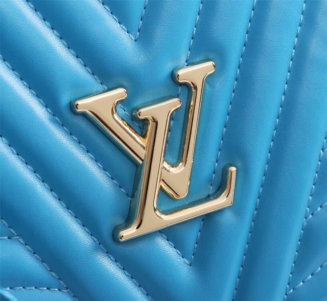 LOUIS VUITTON Leather M51497 Light blue