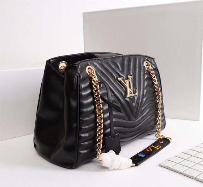 LOUIS VUITTON Leather M51497 black