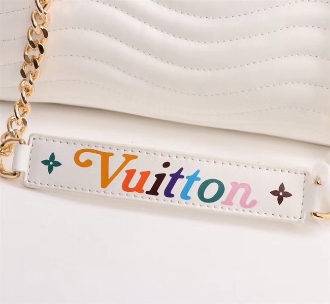 LOUIS VUITTON Leather M51497 white