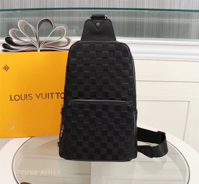 Louis Vuitton AVENUE SLING BAG N41720 black