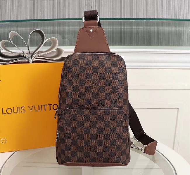 Louis Vuitton AVENUE SLING BAG N42425 brown